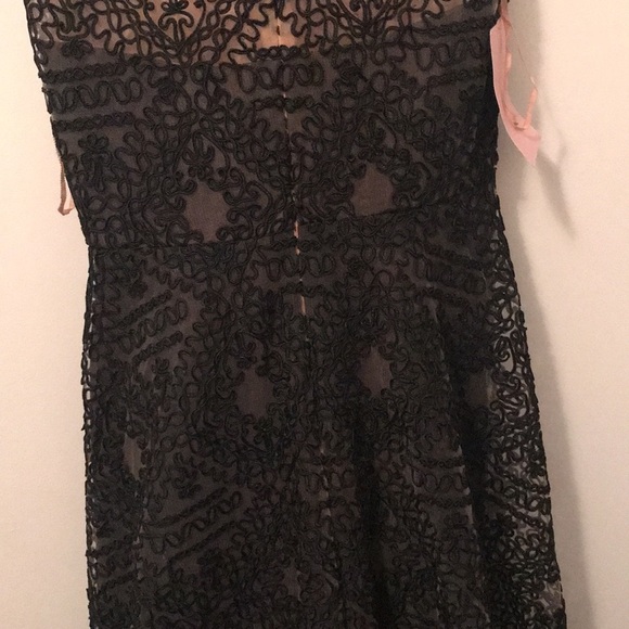 NWT BHLDN Sara Emanuel Presley Dress Black size 6 - Picture 16 of 17